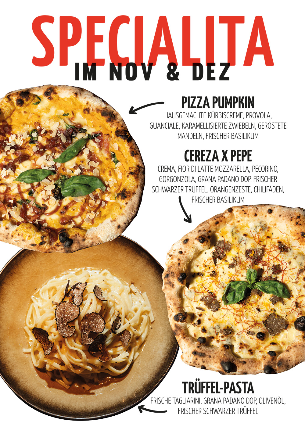 Neue Special Pizza & Pasta